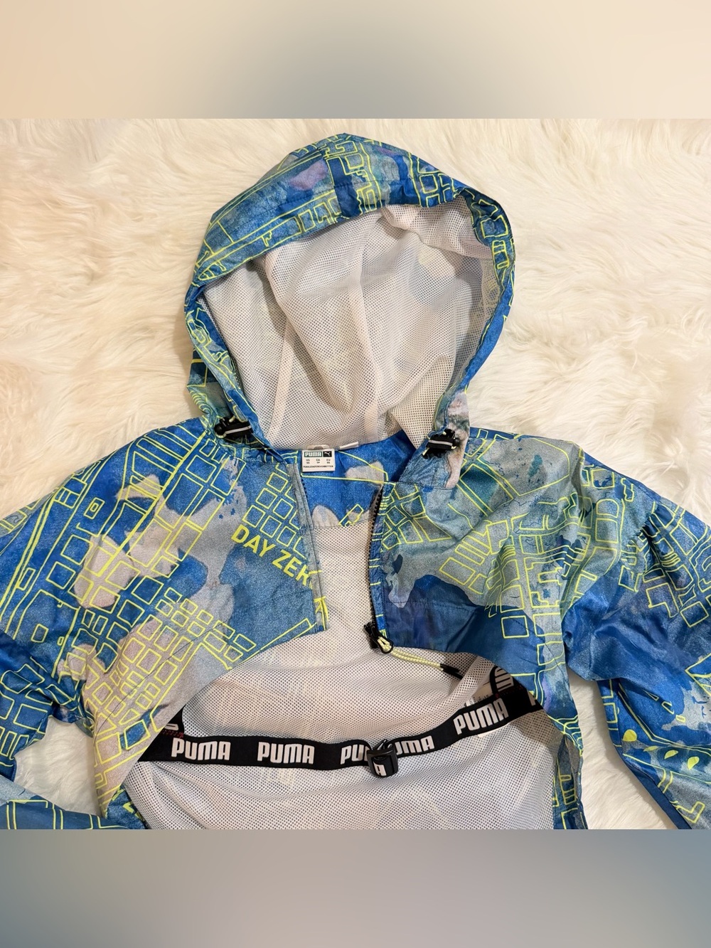 PUMA x Central Saint Martins Day Zero Cropped AOP Jacket XS - Picture 3 of 15